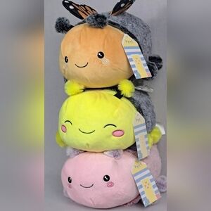 Bumble Bee Plush Stuffed Animals | Animal Adventure | New With Tags | Lot of 3